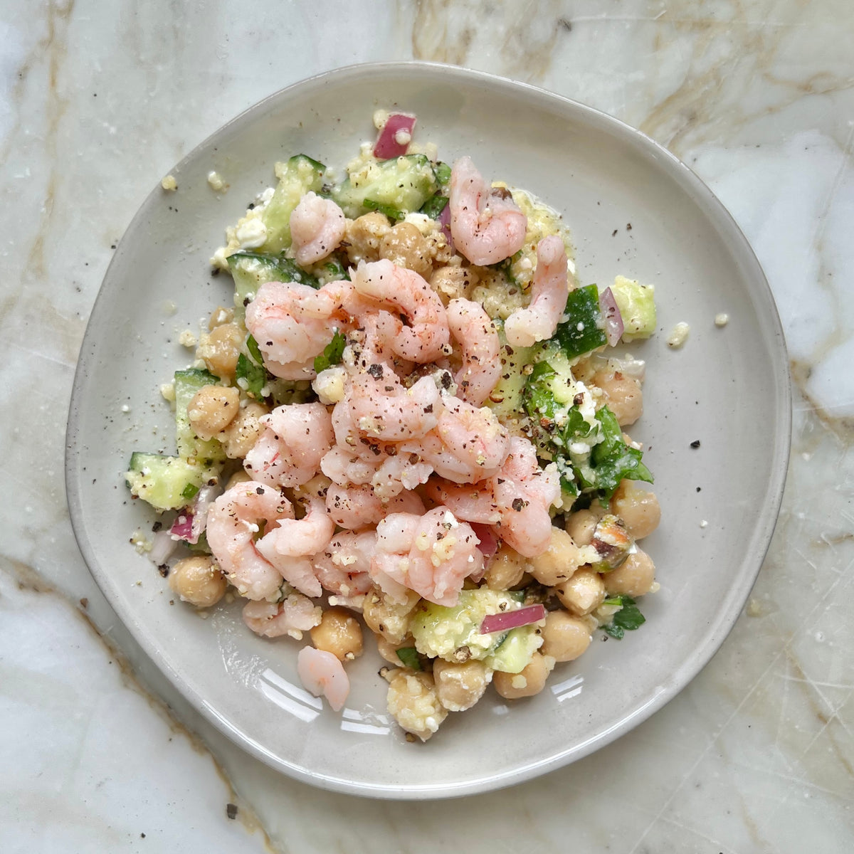 Wild-Caught Florida Keys Pink Shrimp Salad with Old Bay