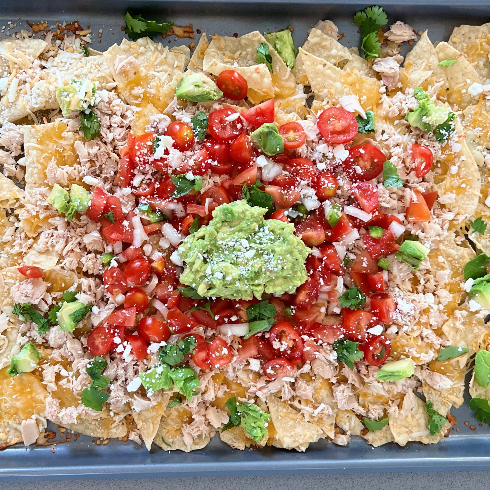 Gameday Tuna Nachos