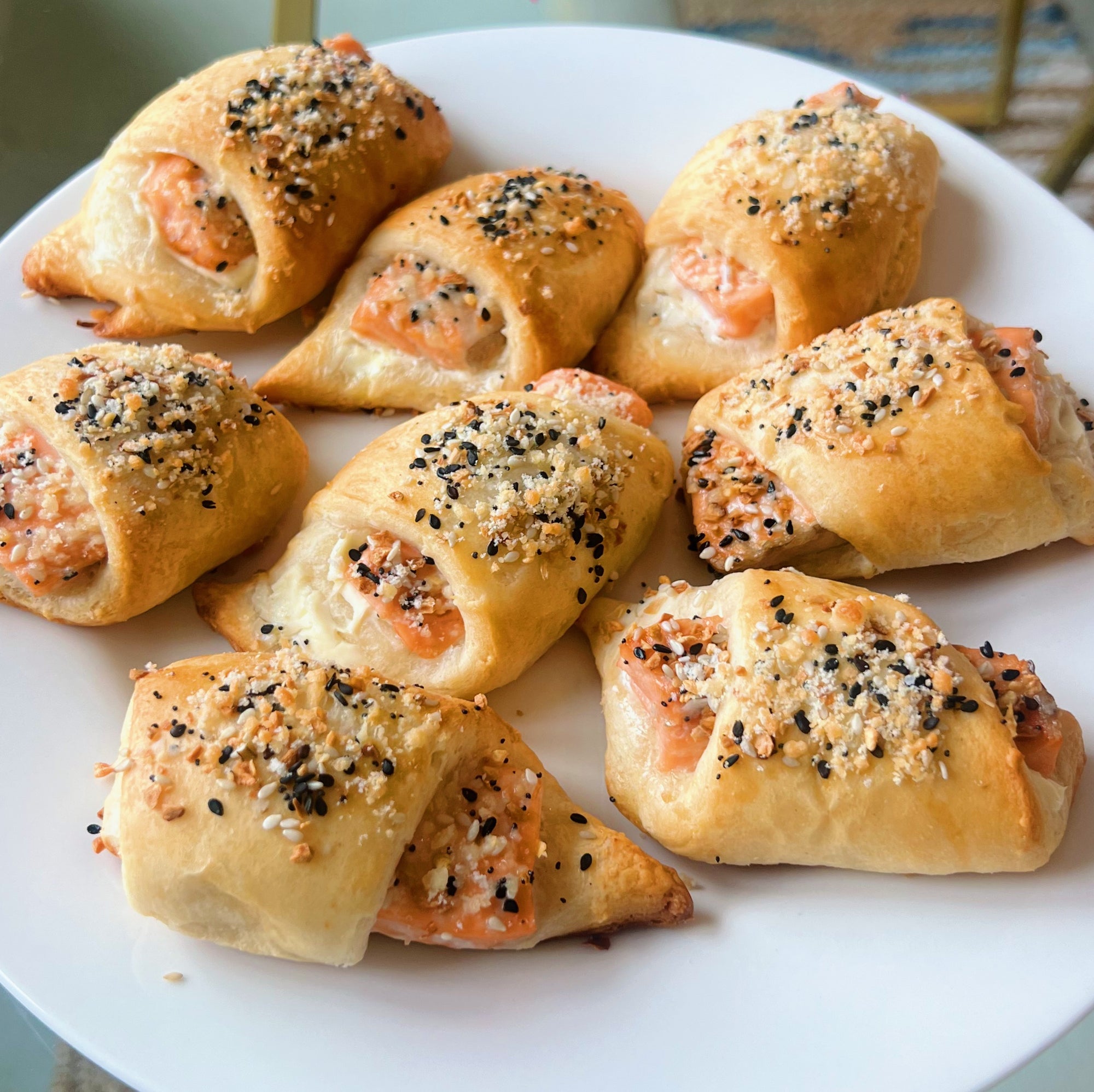 Salmon Puff Pastry Bites