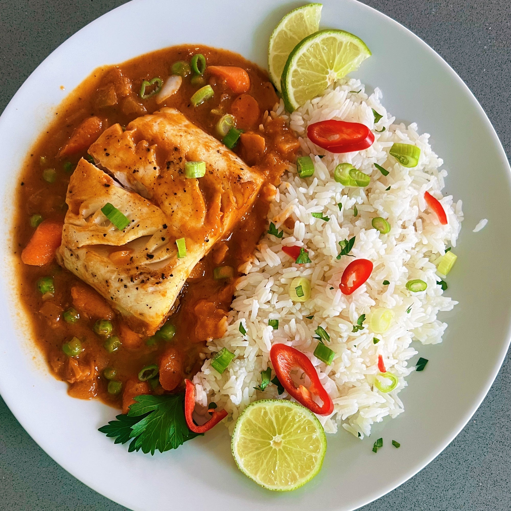 Coconut Curry with Sablefish