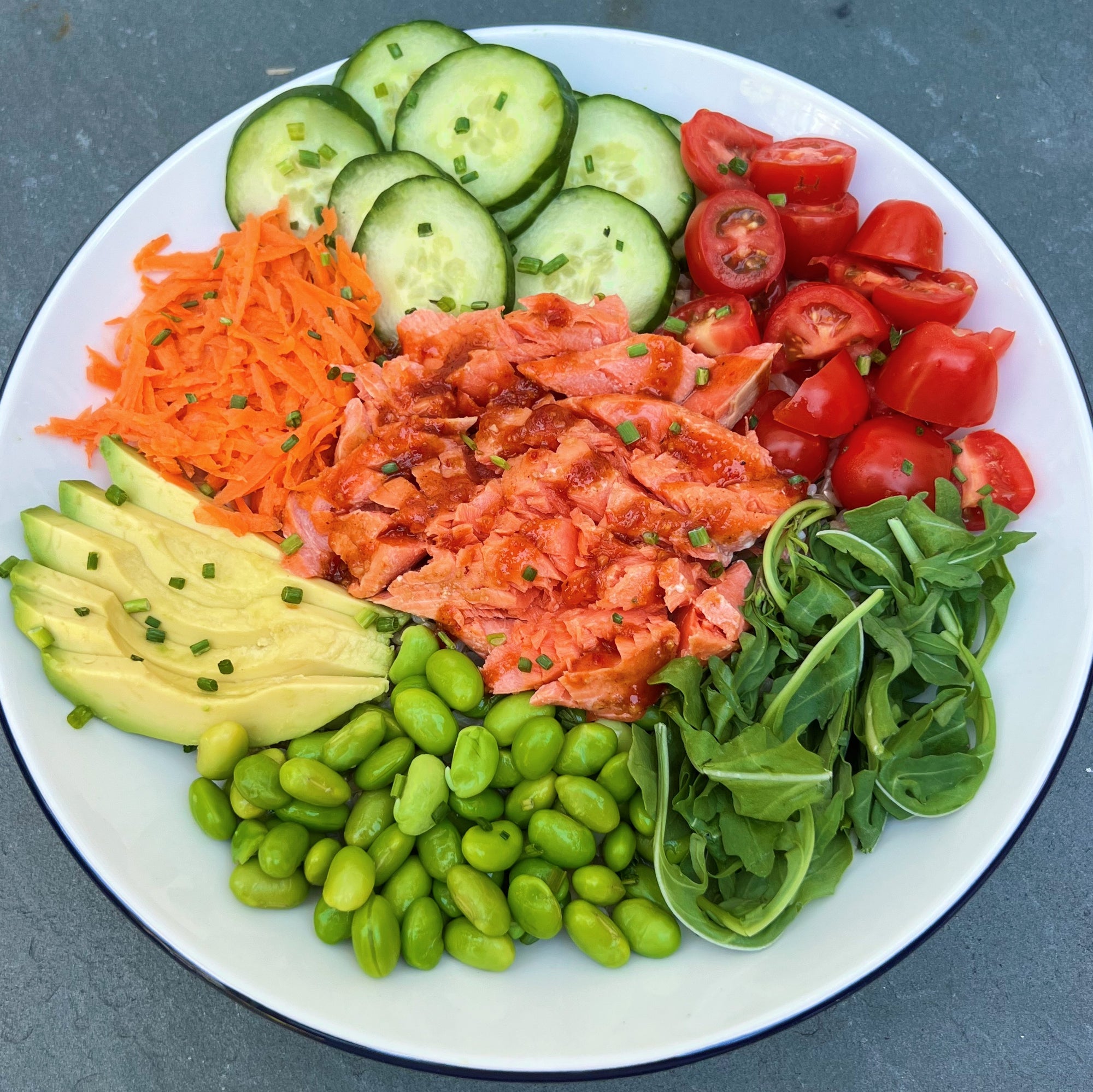 Sockeye Salmon Power Bowl