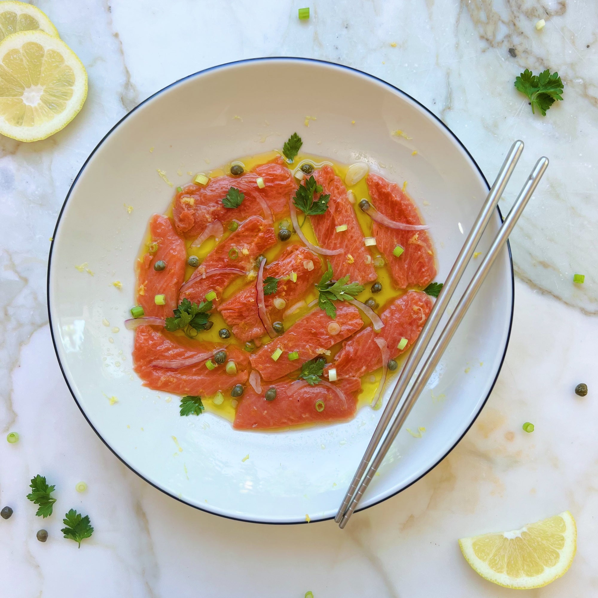 Sockeye Salmon Crudo