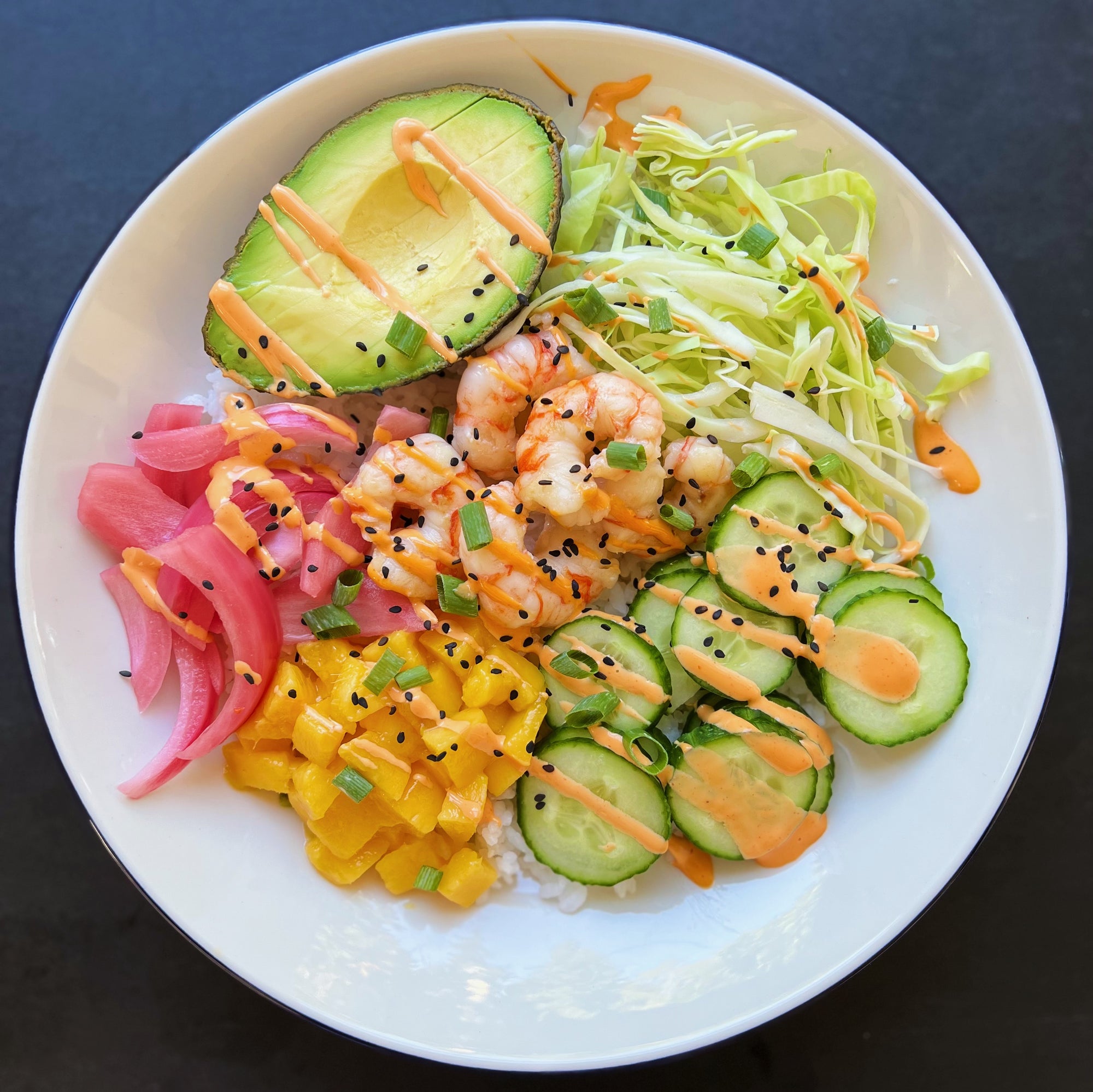 Spot Prawn Poke Bowl