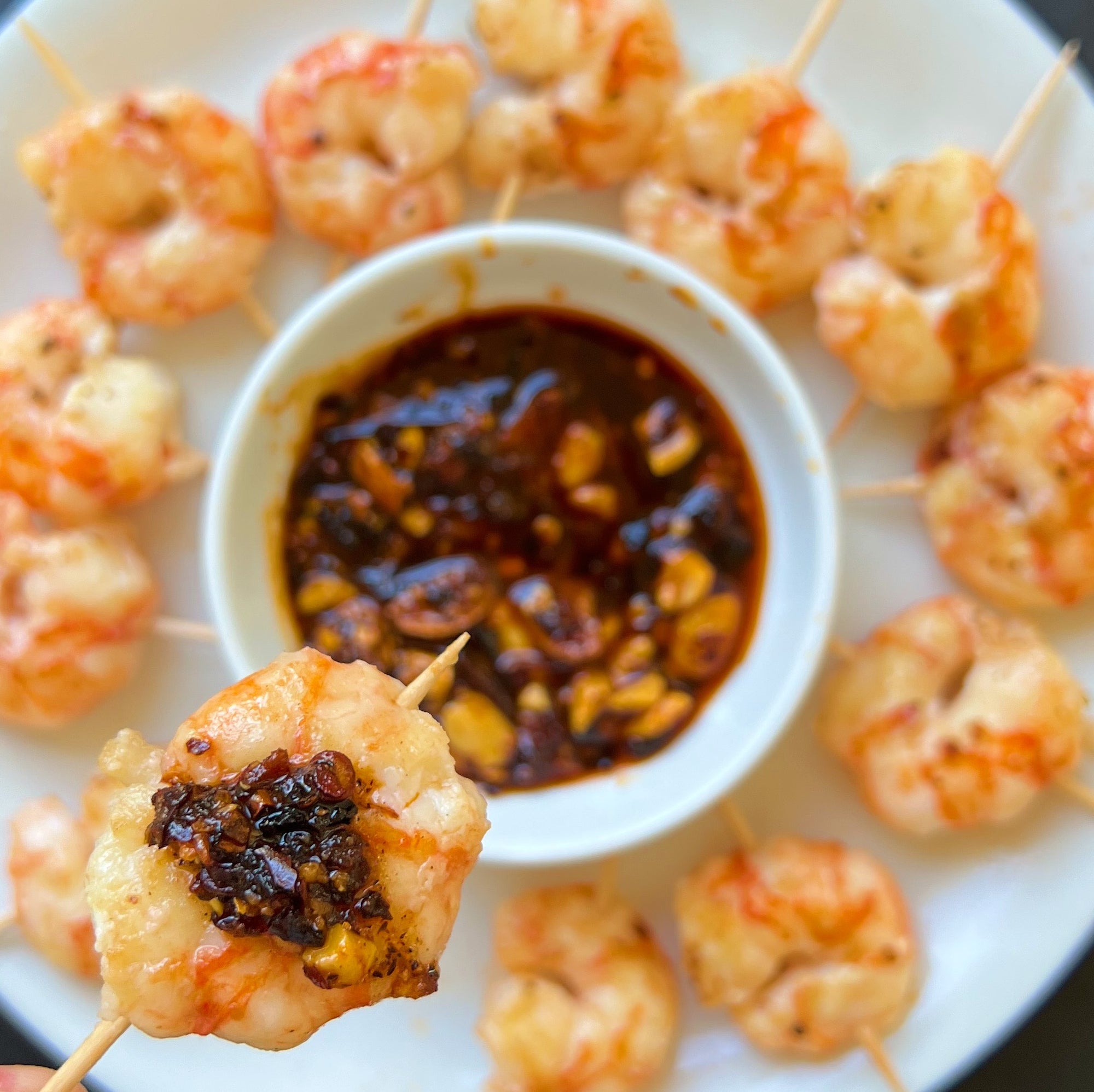 Spot Prawn Kari Kari Bites