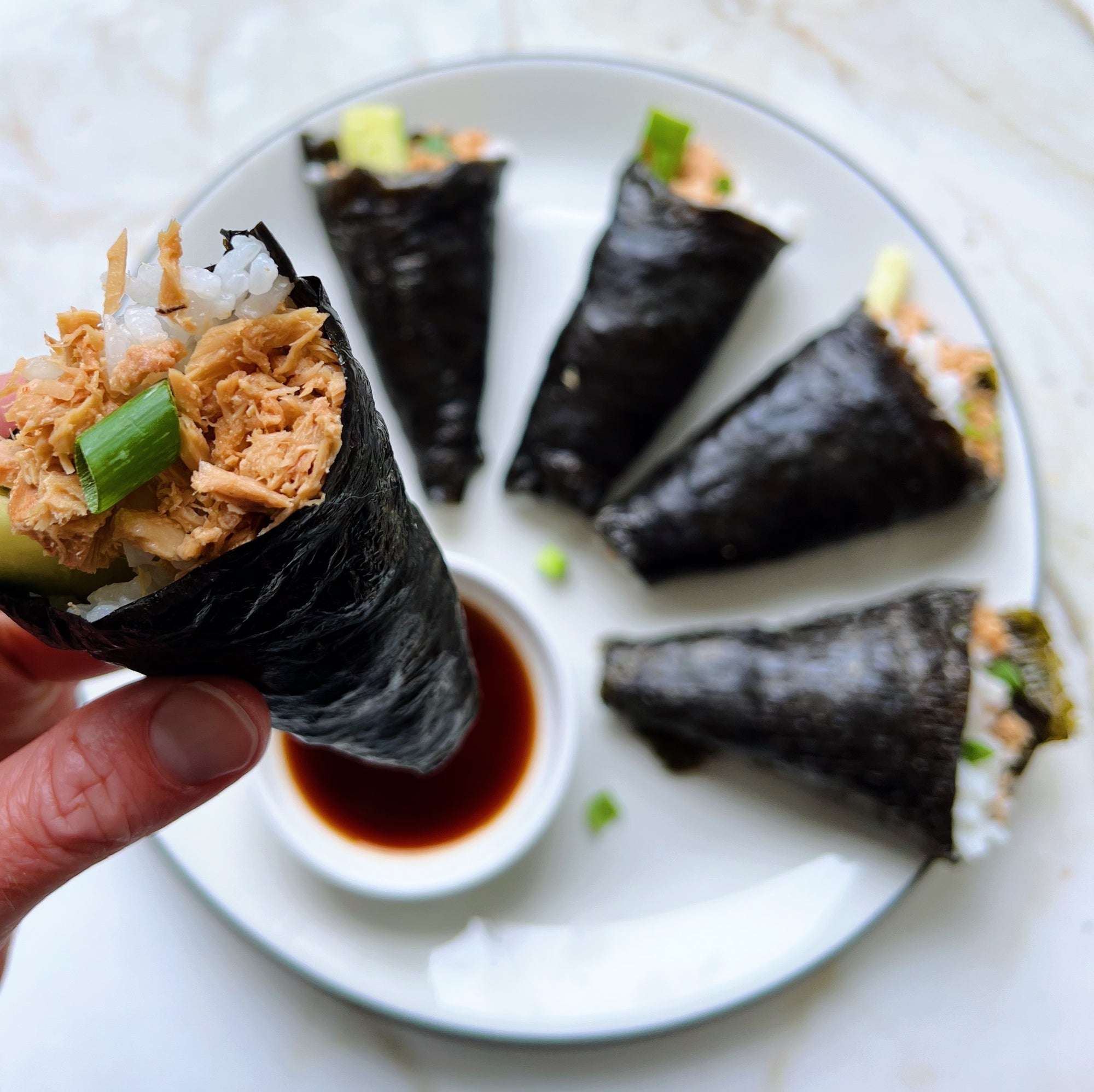 Spicy Tuna Hand Rolls