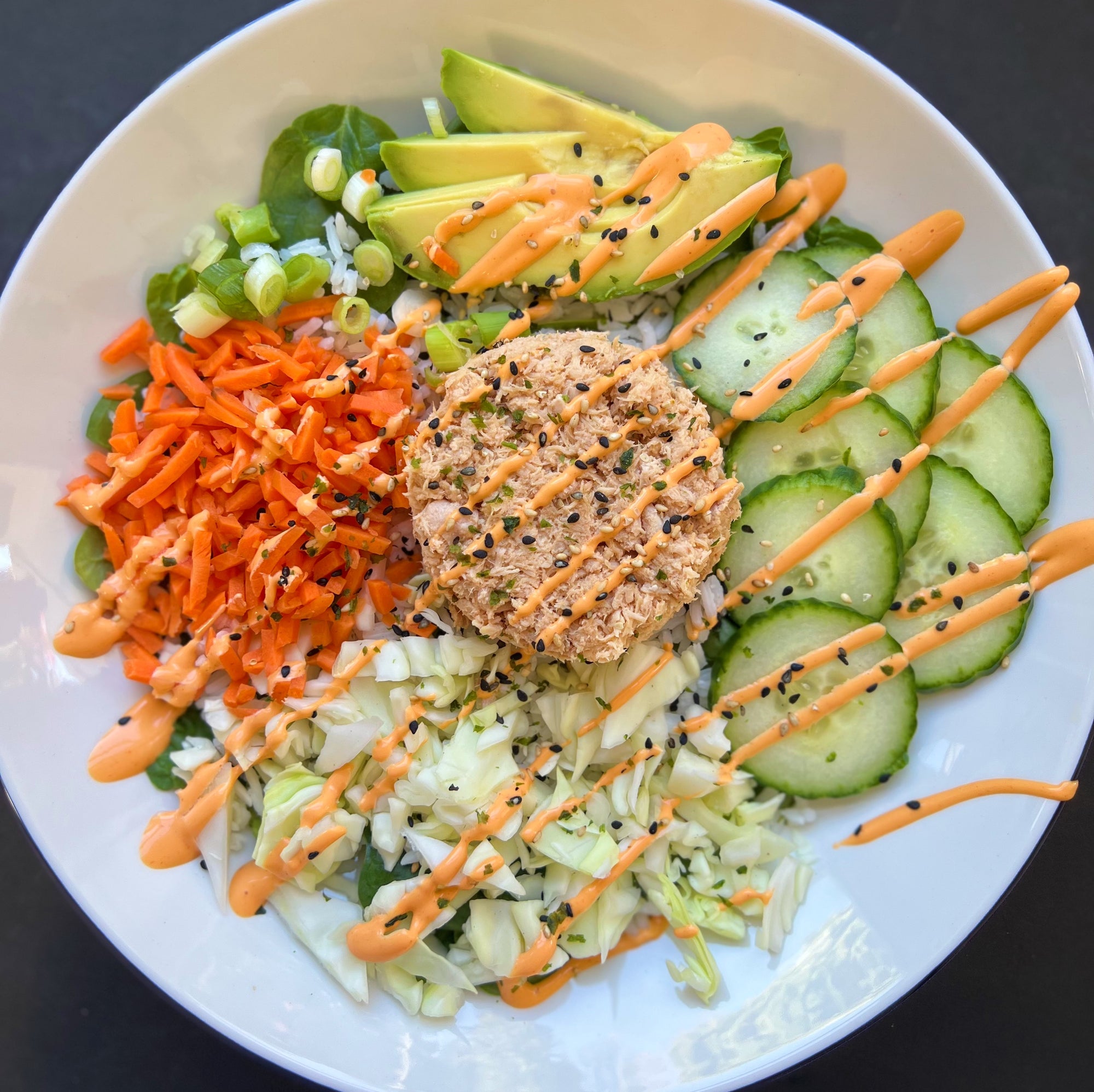 Albacore Tuna Poke Bowl