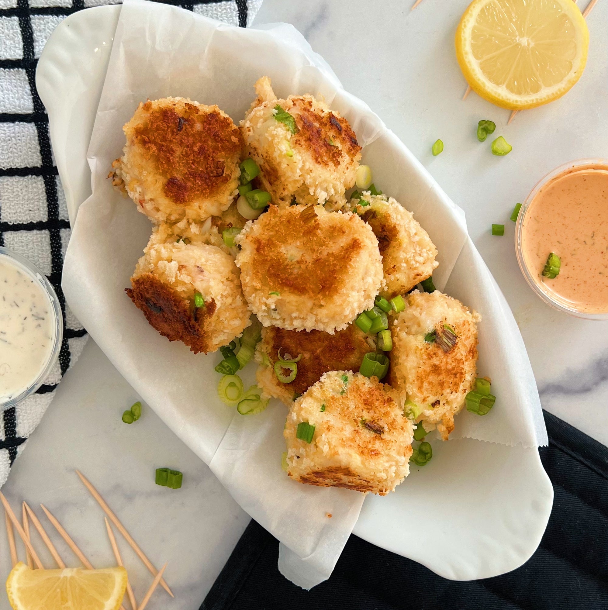 Crab Cake Poppers