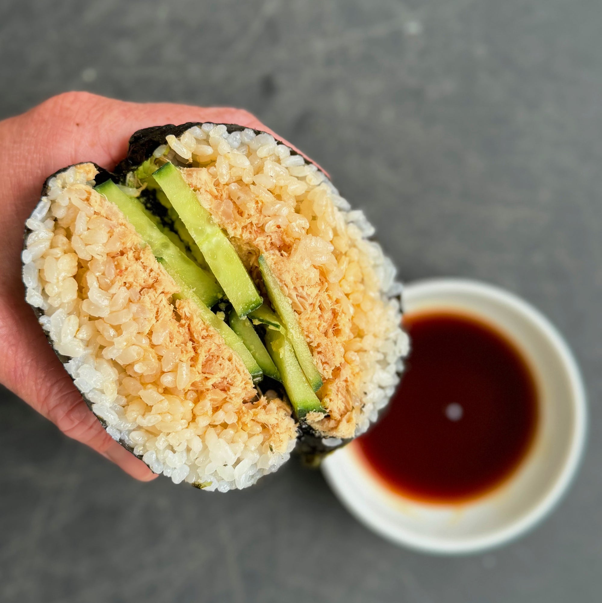 Tuna and Avocado Onigiri