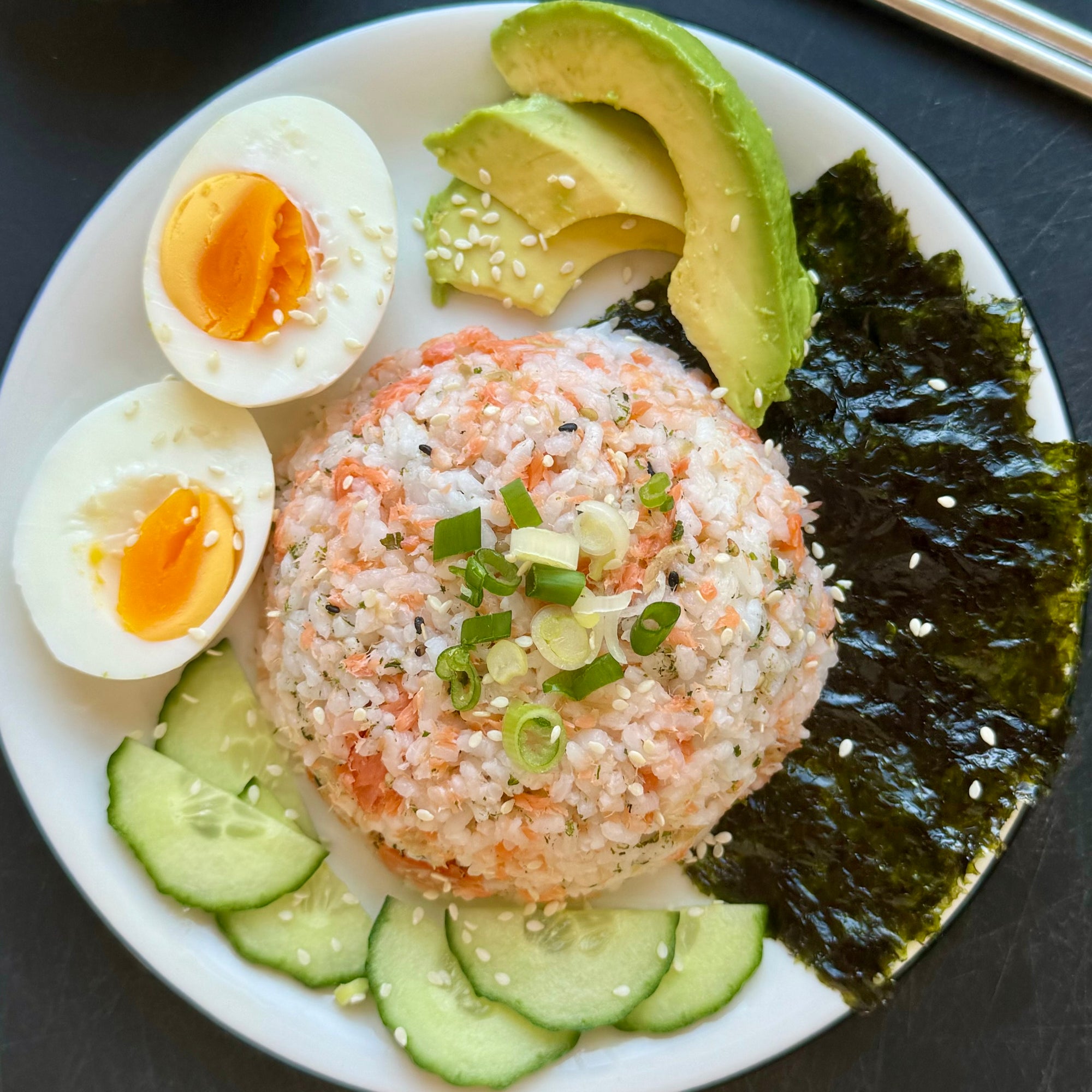 Salmon Rice Bowl