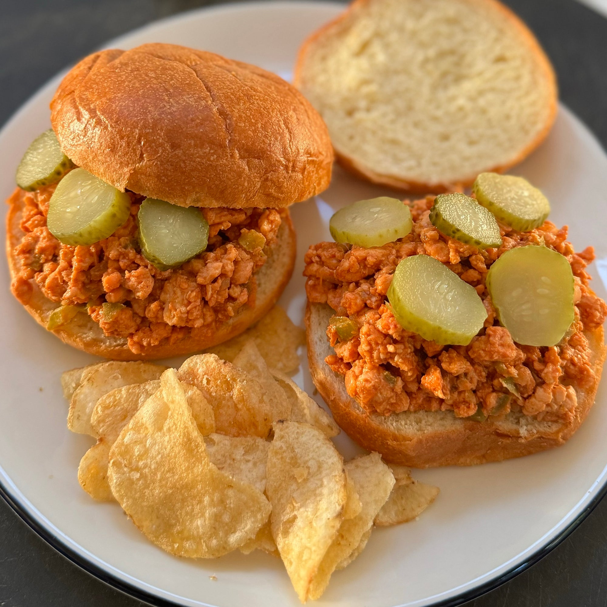 Sloppy Joes with Ground Coho Salmon