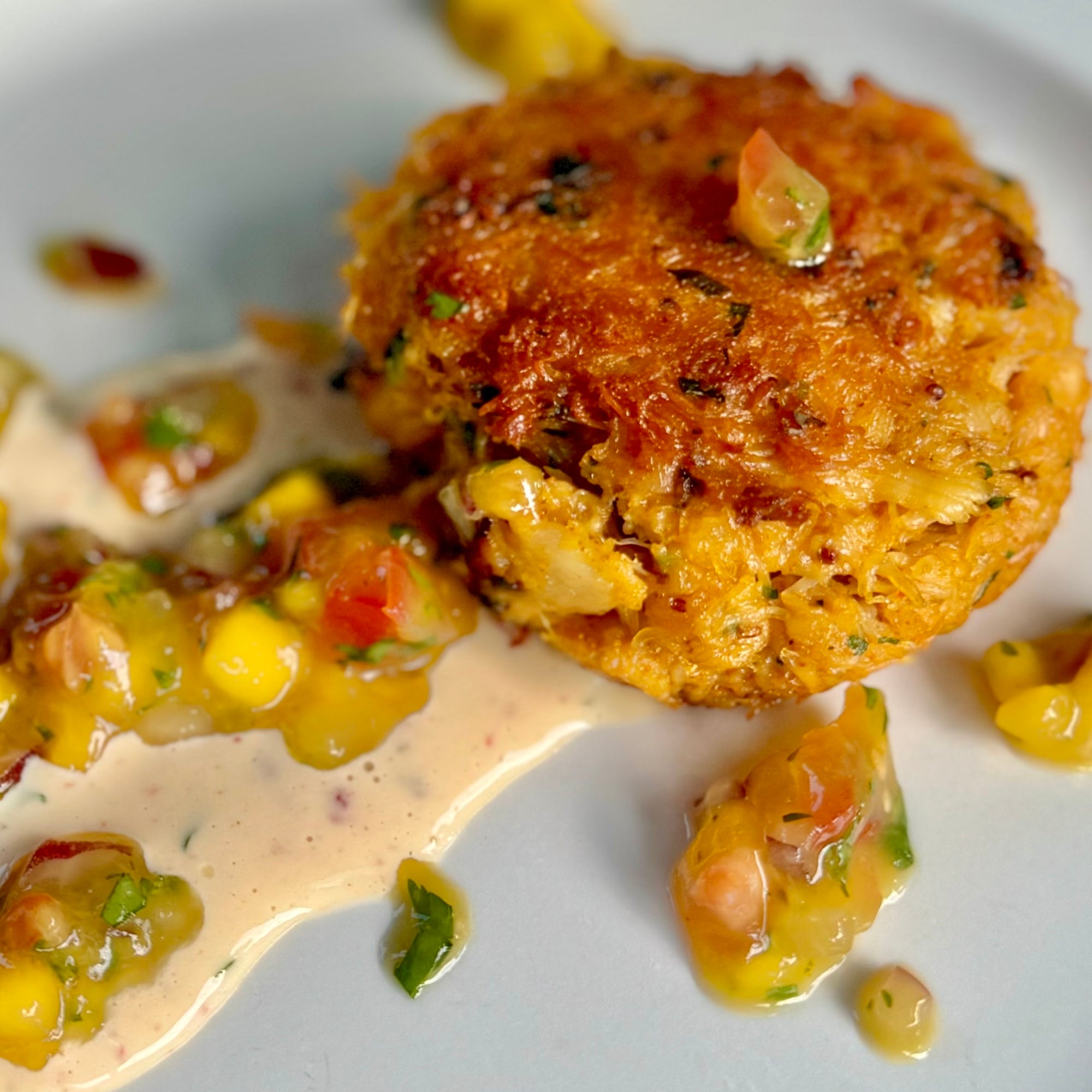 Gulliver’s Tandoori Crab Cakes with Mango Salsa