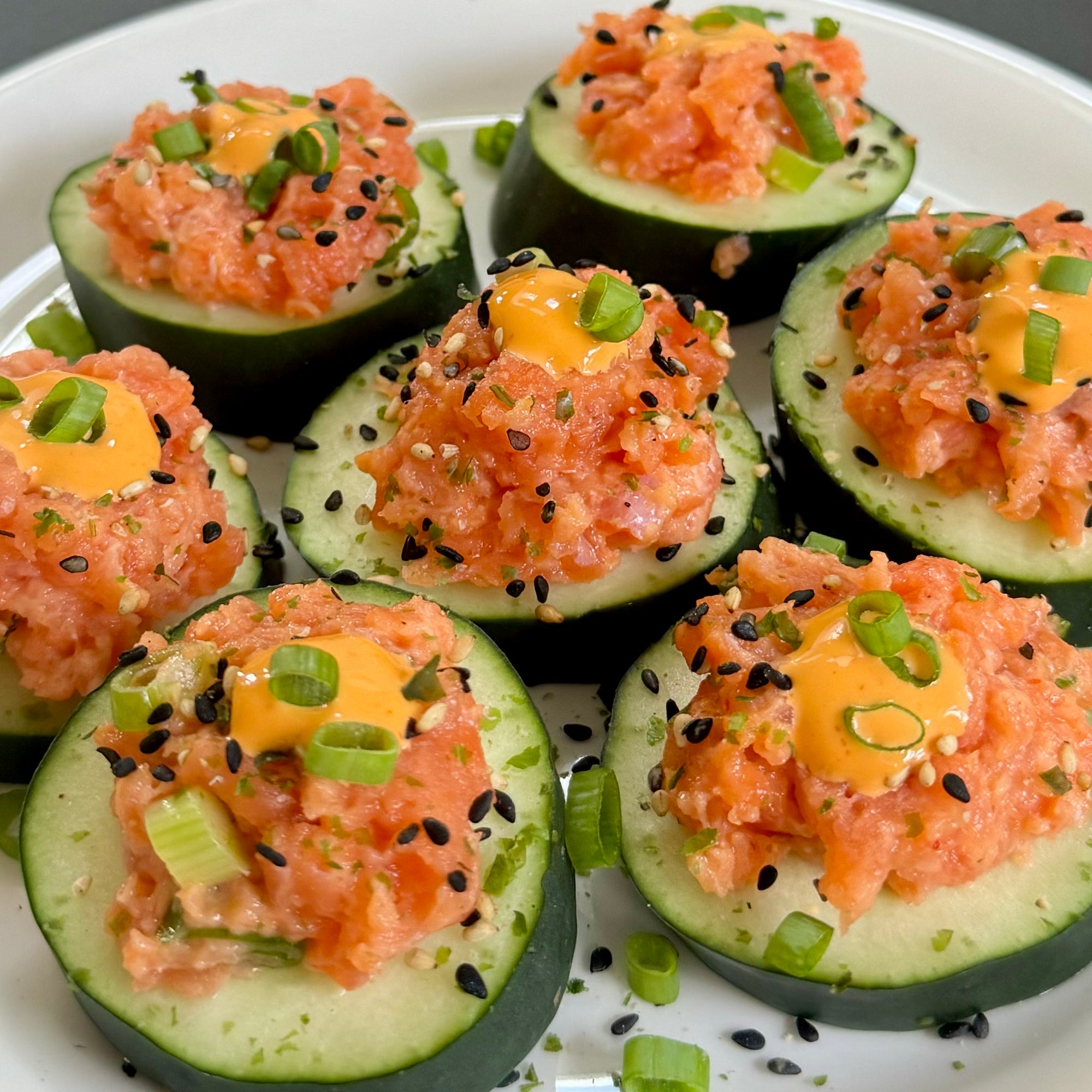 Cucumber Sushi Bites