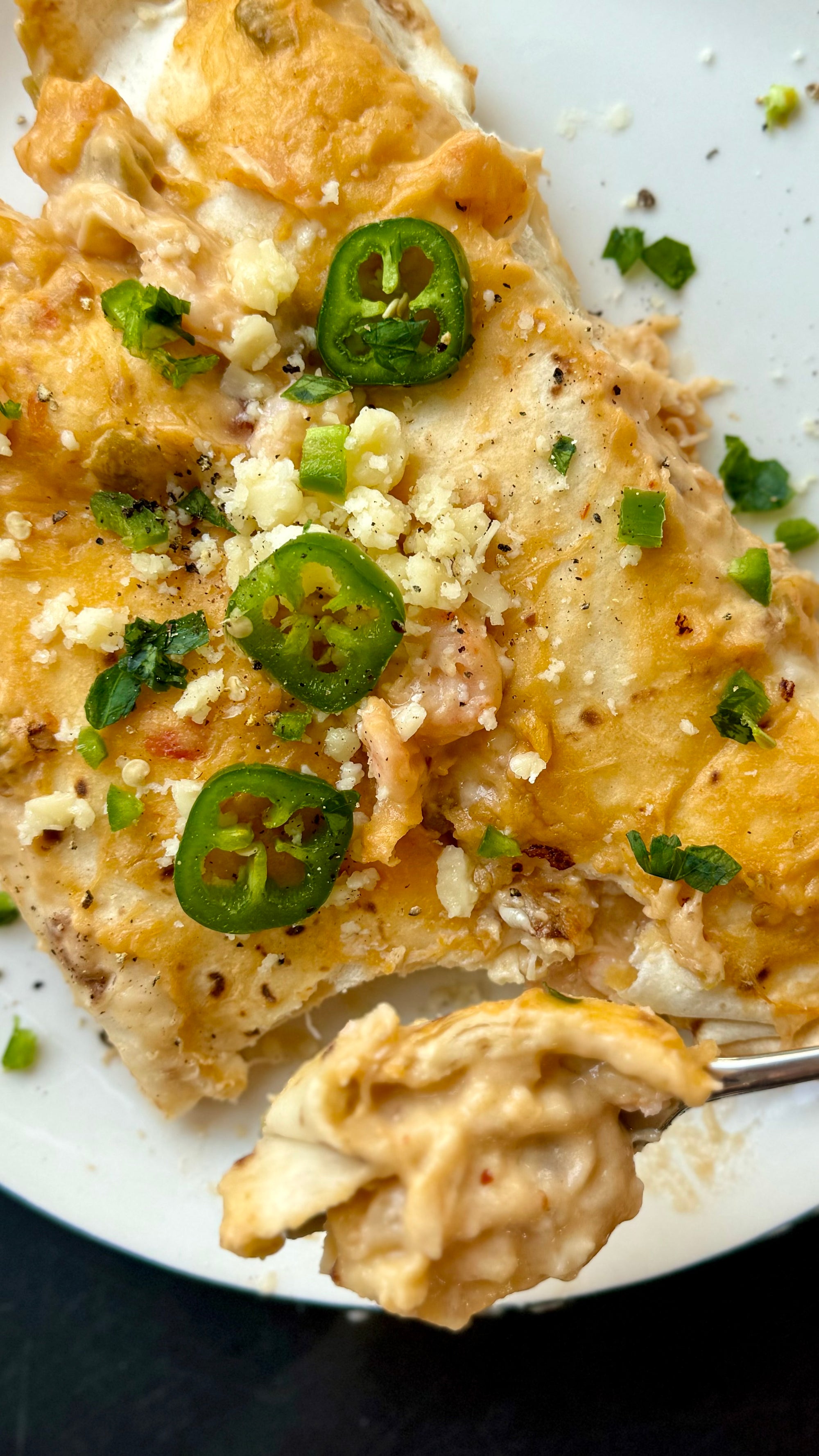 Dungeness Crab Meat and Shrimp Enchiladas Recipe