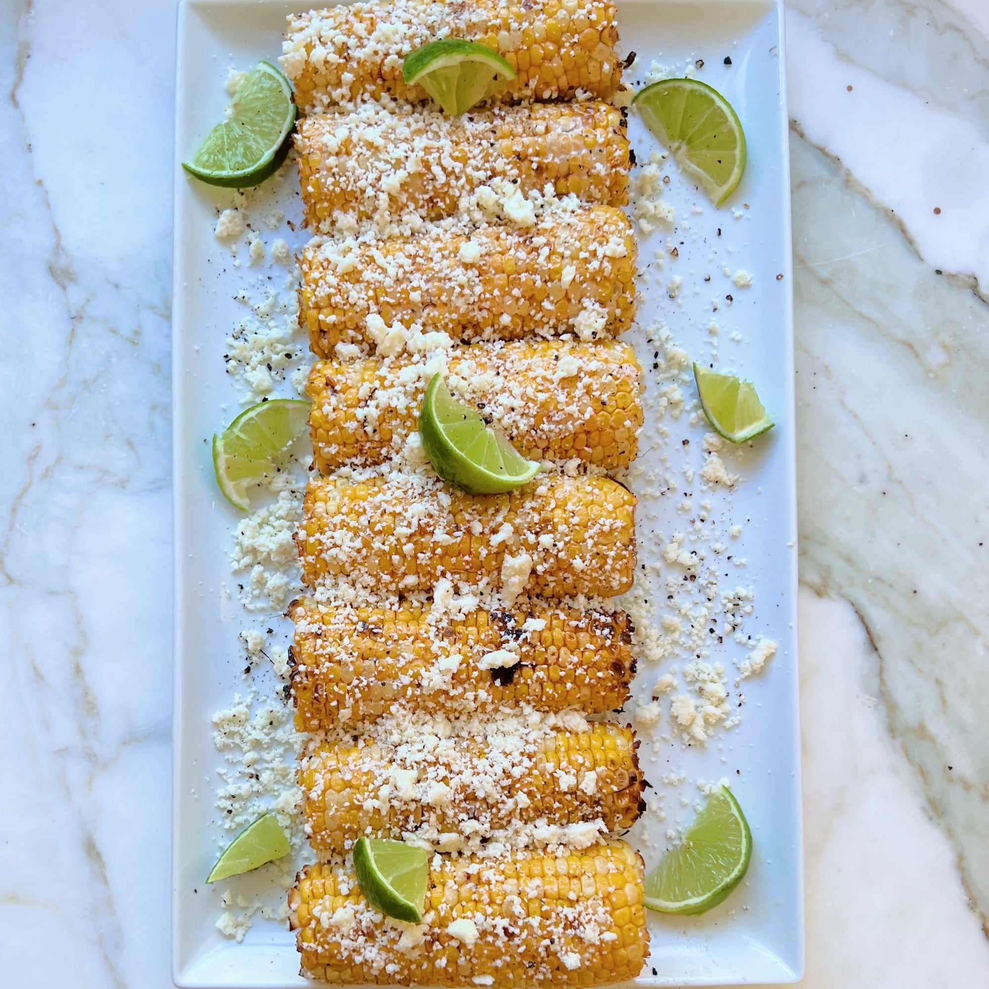 Grilled Elote Corn