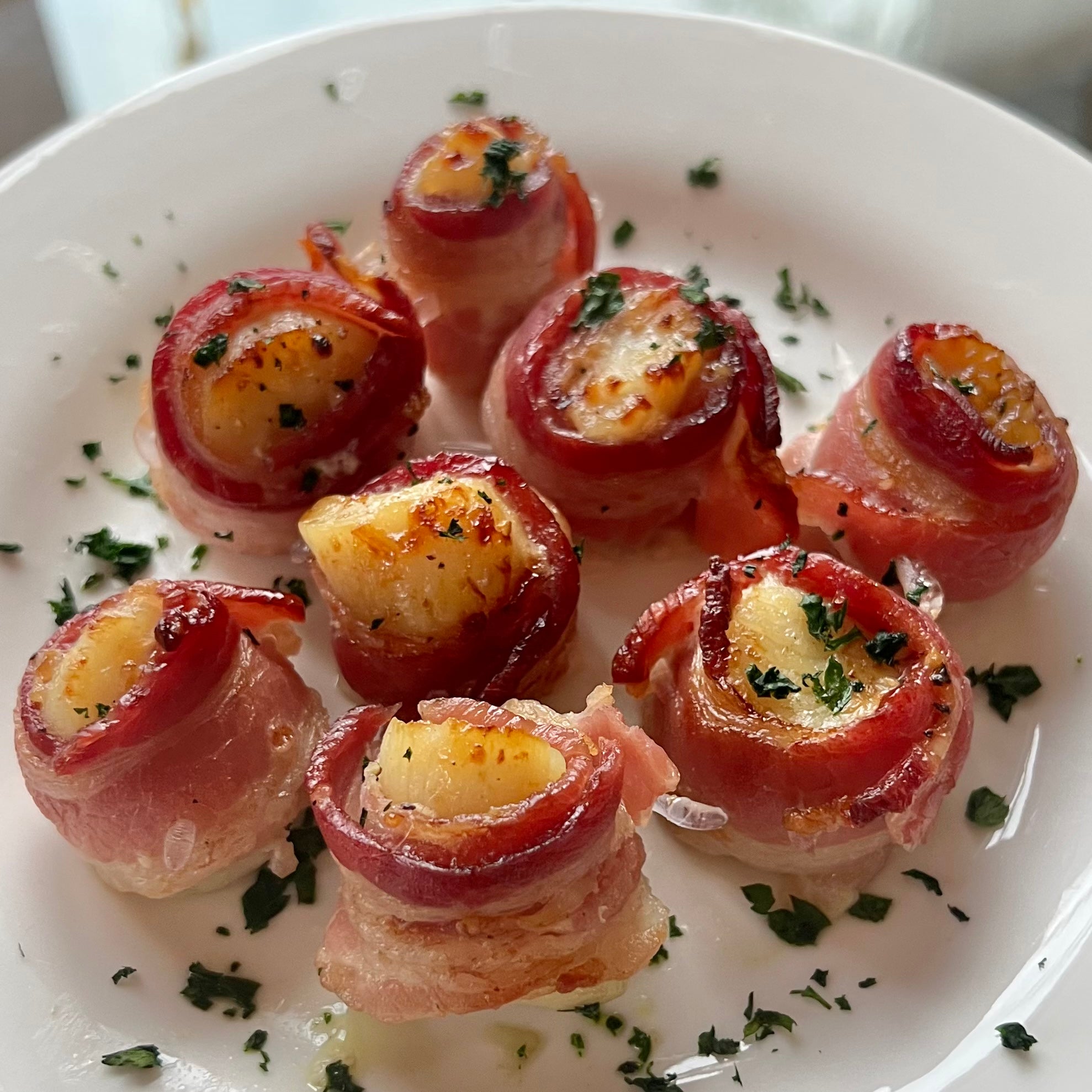 Bacon Wrapped Scallops