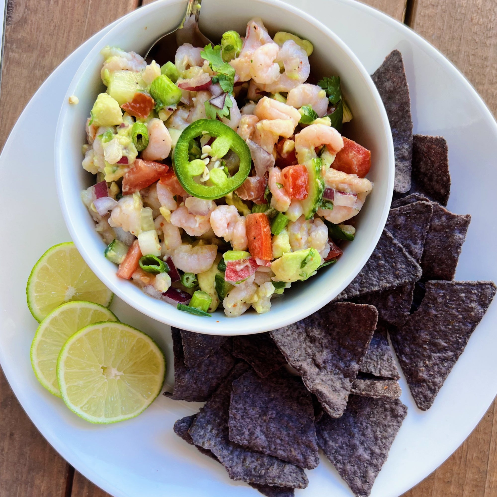 Quick Shrimp and Avocado Salsa