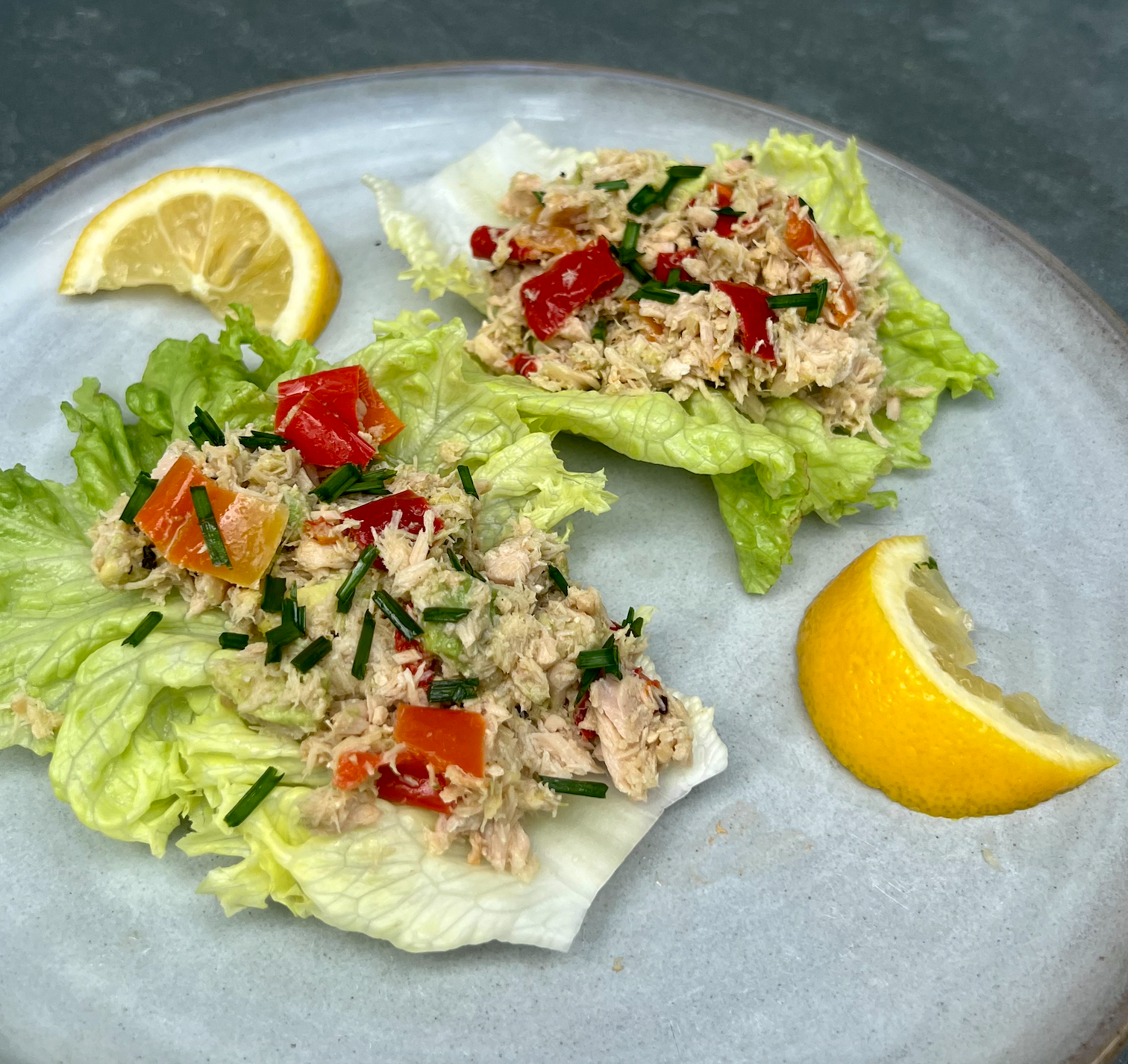 Mama Lil's Tuna Lettuce Wraps