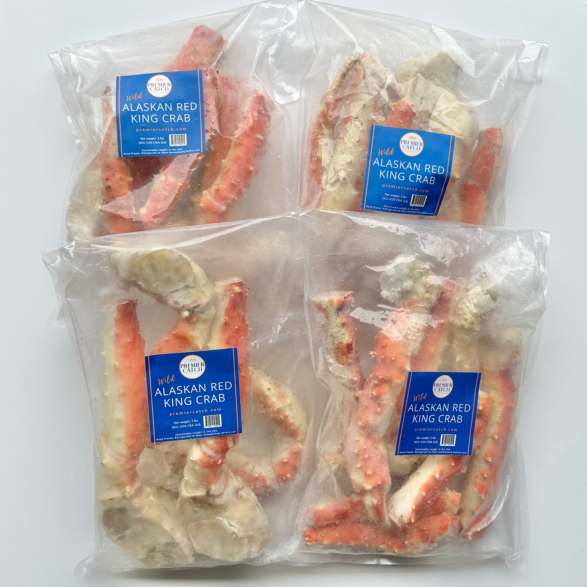 4 bags Alaskan Red King Crab