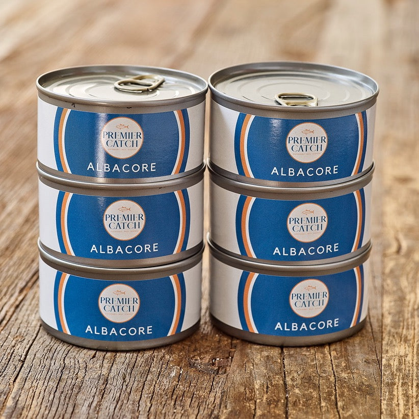 Canned Albacore Tuna, 6pk