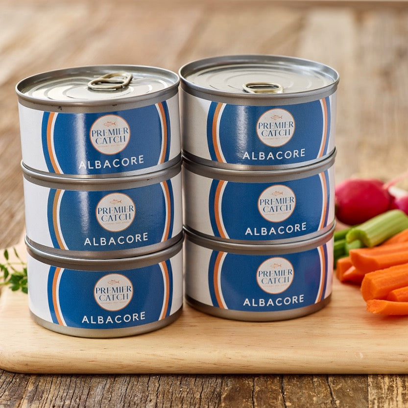 Canned Albacore Tuna, 6pk