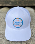 White PC trucker hat