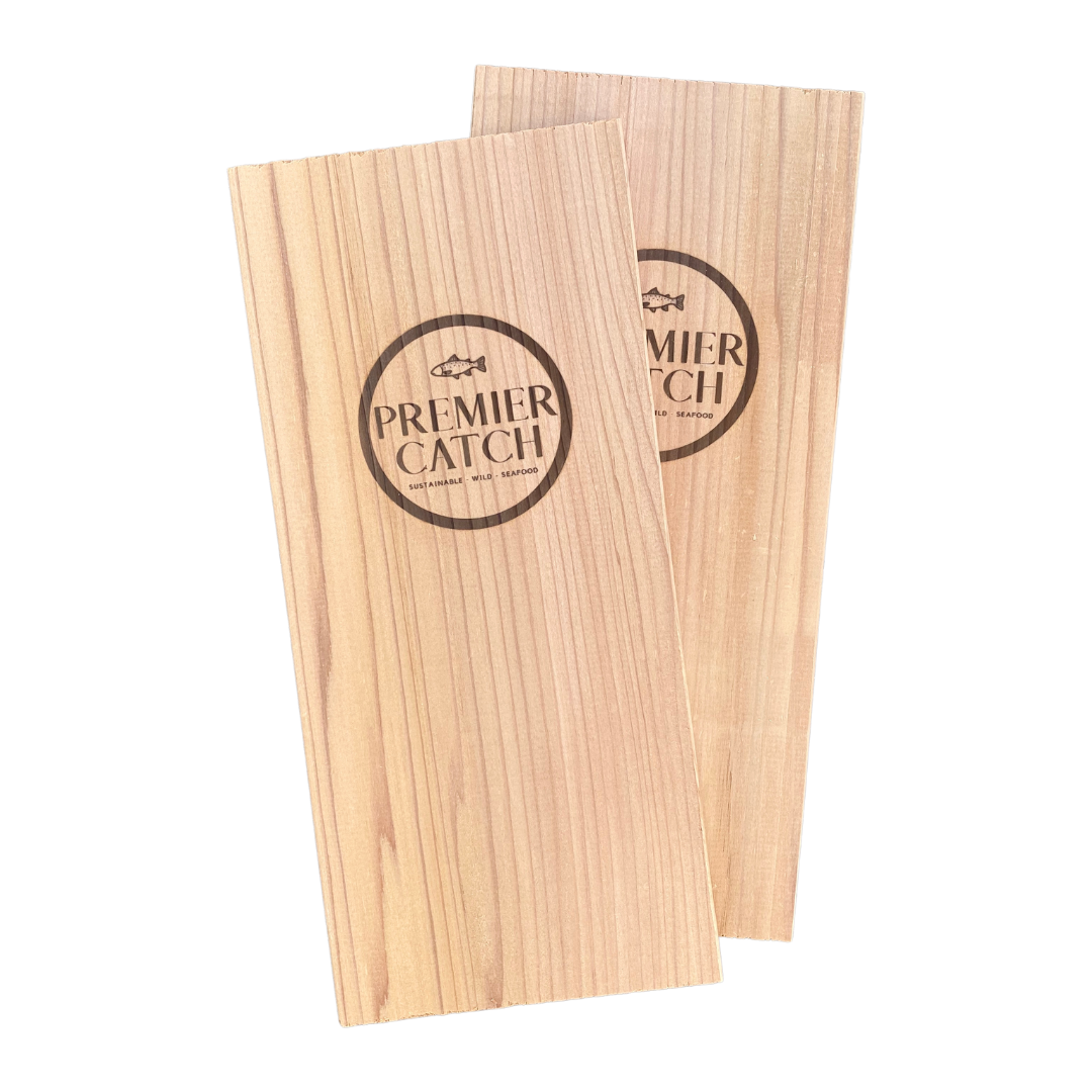 2 PC cedar planks for grilling seafood